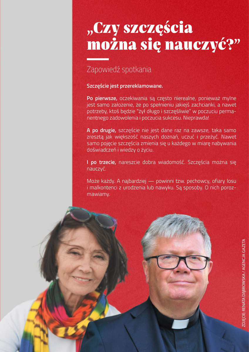 Zapowiedź - Czy szczęścia można się nauczyć?
