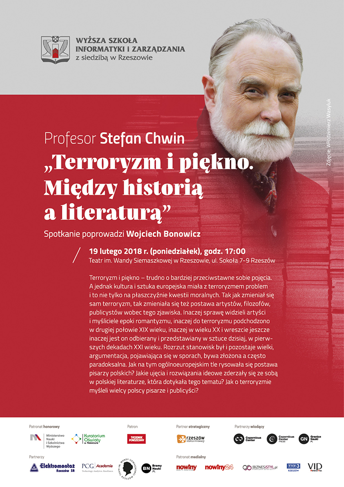 Zapowiedź - Terroryzm i piękno. Między historią a literaturą